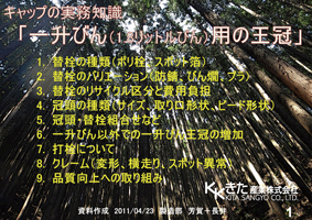 Closure practical Note #3 Japan Traditional Sake Cap